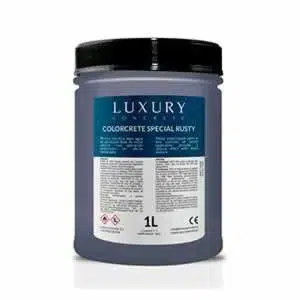 COLORES ESPECIALES microcemento, Tanto óxidos como rústicos.