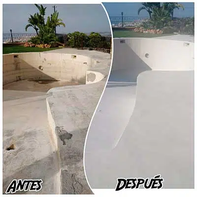Microcemento piscina