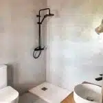 baño beige