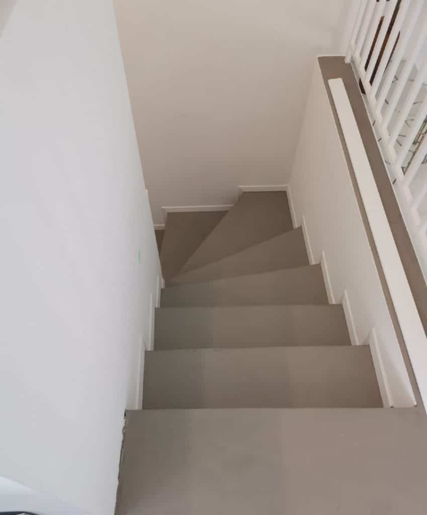 microcemento escaleras casa
