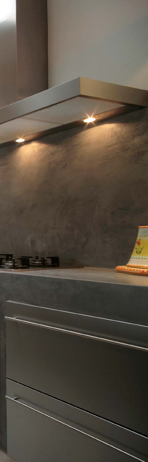 Cocina microcemetno