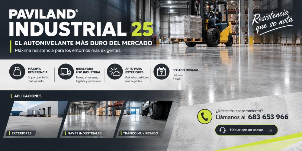 Paviland industrial 25 autonivelante industrial