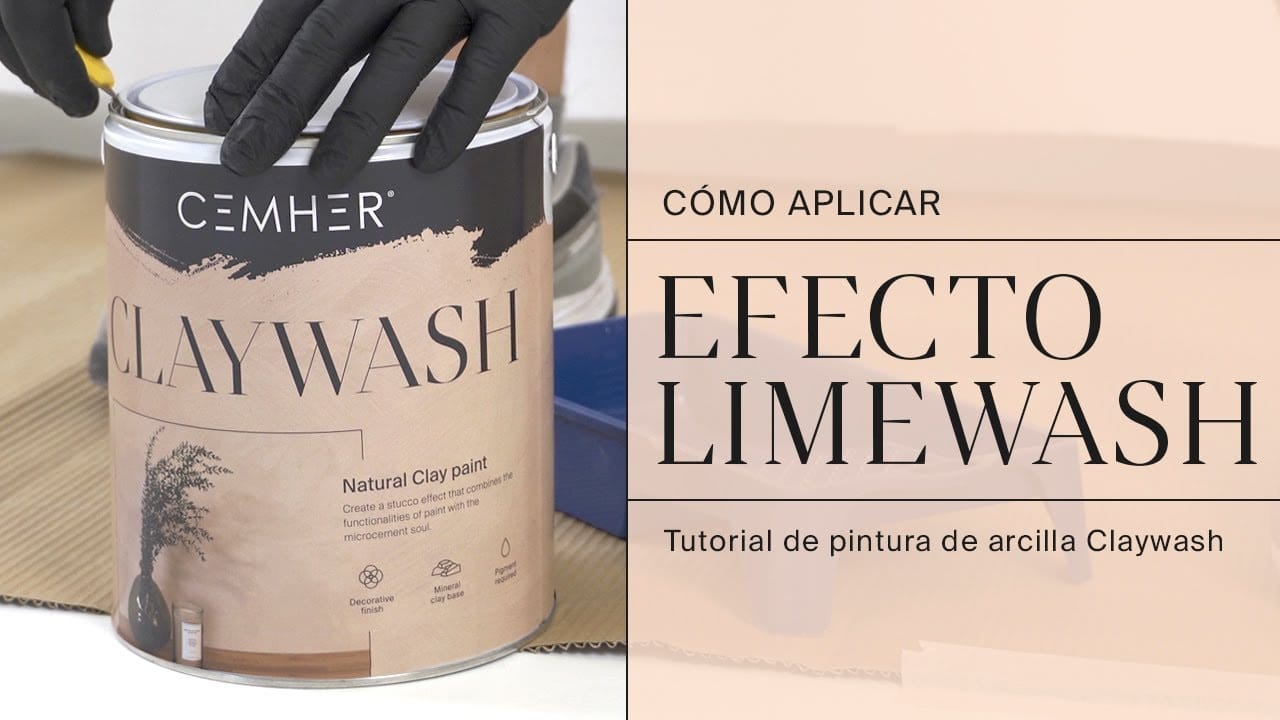 Claywash pintura efecto microcemento