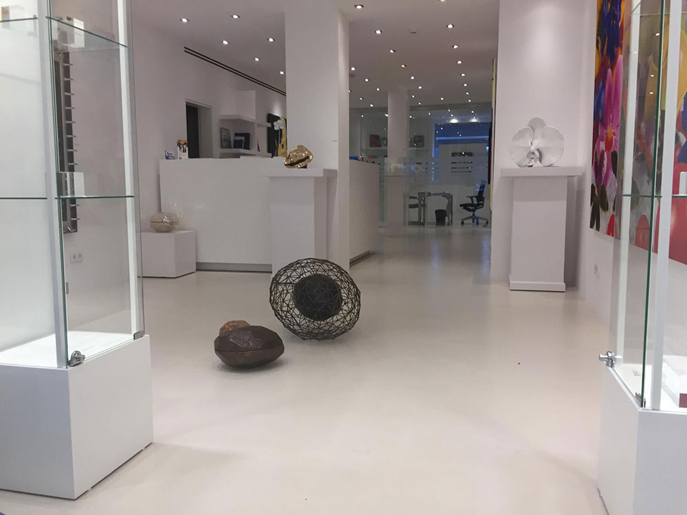 Microcemento en  Ciudad Real, tienda con suelos color arena