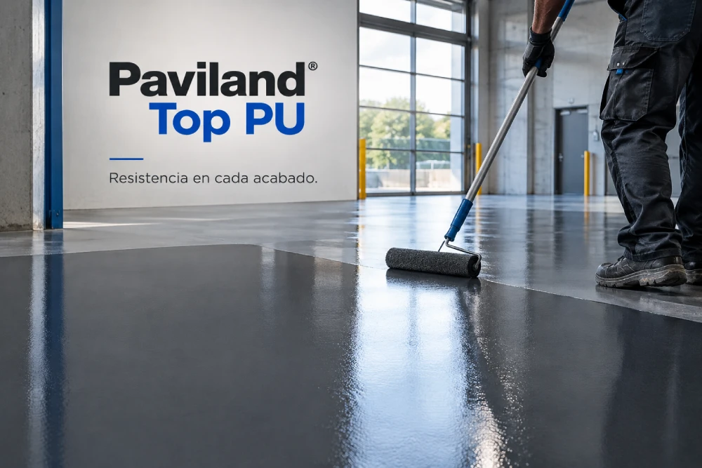 Paviland Top Pu sellado de soportes alifaticos