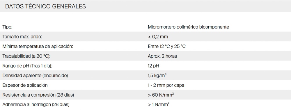 ficha tecnica purestone