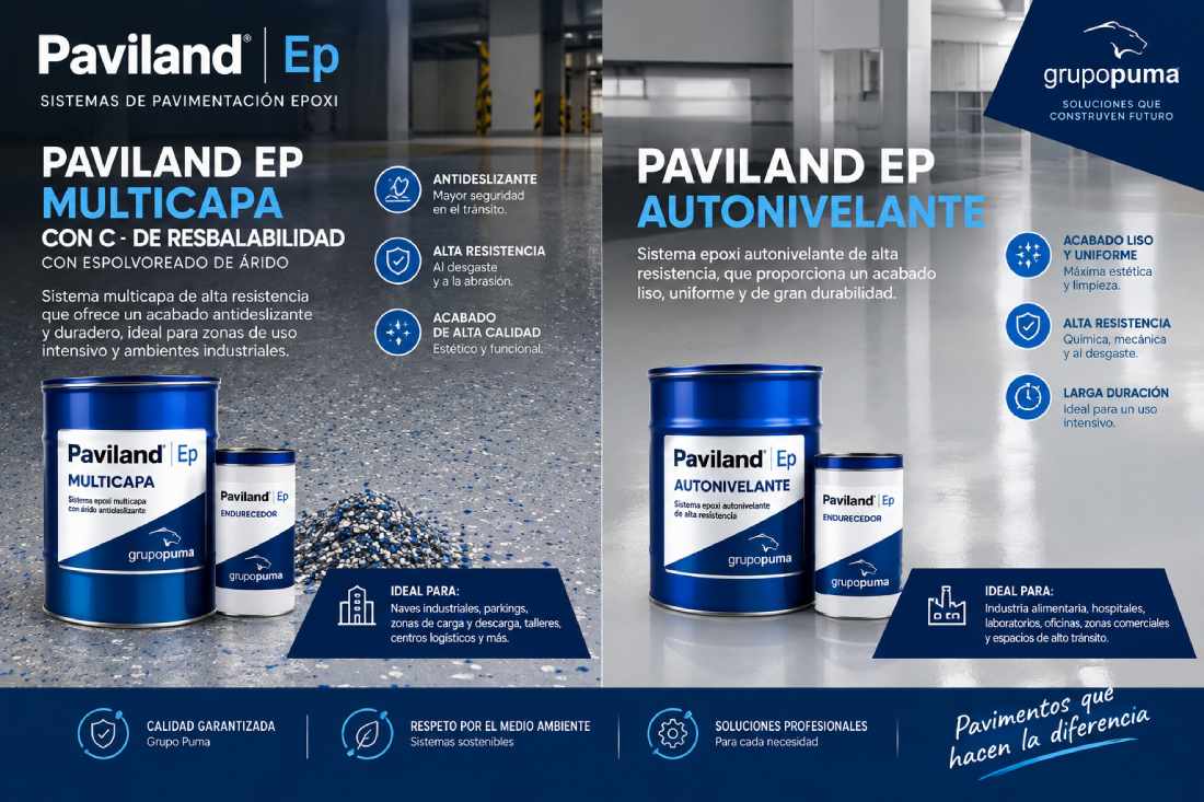 paviland ep multicapa y paviland autonivelante publiciadad