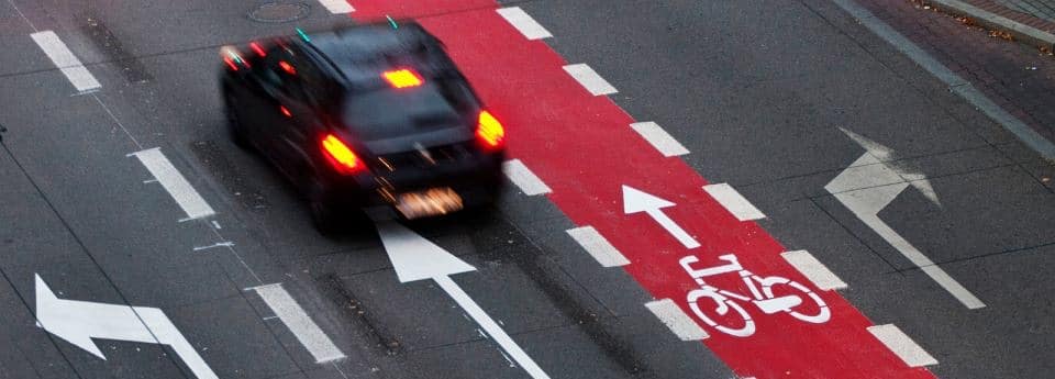Carril-bici de asfalto