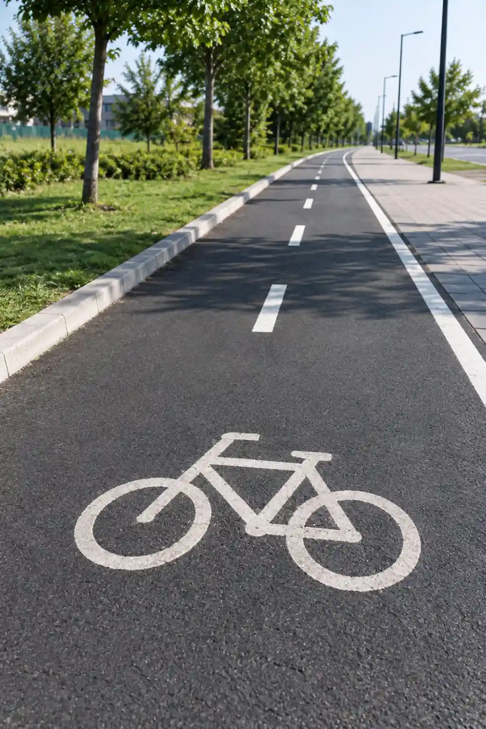 Marcacion carril bici