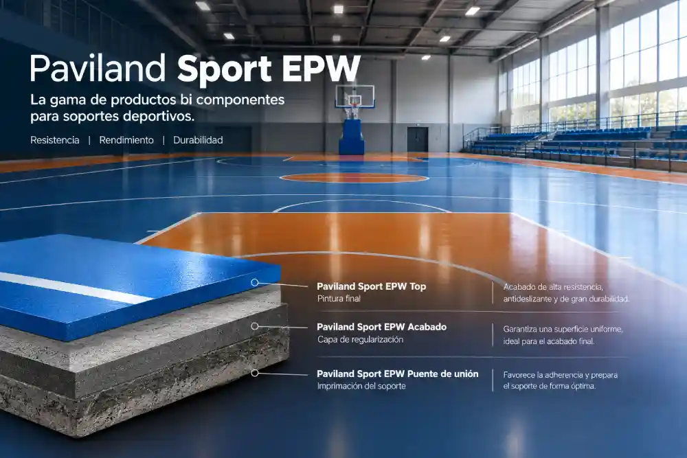 PAVILAND SPORT EPW gama de productos